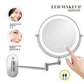 CrystalMagnify™ Smart LED Makeup Mirror