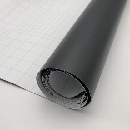 Flexible Black Matte Vinyl Car Wraps Auto Satin Matt Black Foil Car Wrap Film Vehicle Sticker 152Cm*10/20/30/40/50Cm