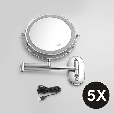 CrystalMagnify™ Smart LED Makeup Mirror