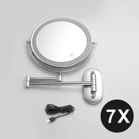 CrystalMagnify™ Smart LED Makeup Mirror