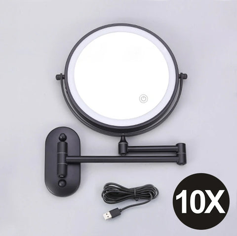 CrystalMagnify™ Smart LED Makeup Mirror