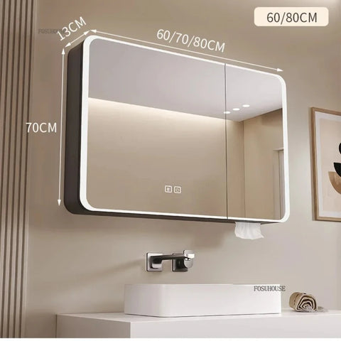 ArcLux™ Smart LED Bathroom Mirror Cabinet