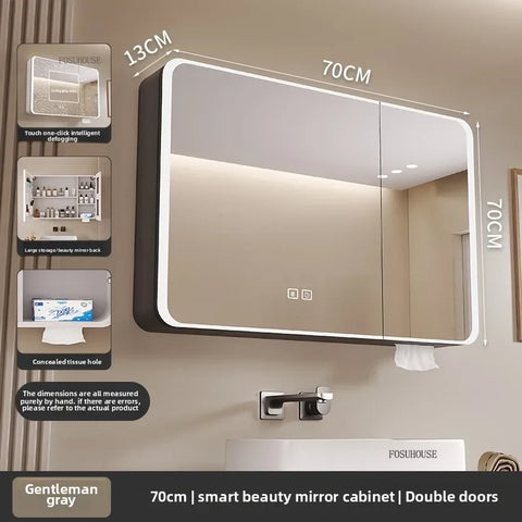ArcLux™ Smart LED Bathroom Mirror Cabinet