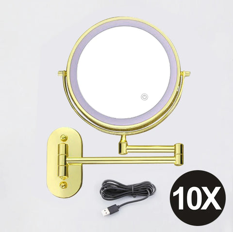 CrystalMagnify™ Smart LED Makeup Mirror