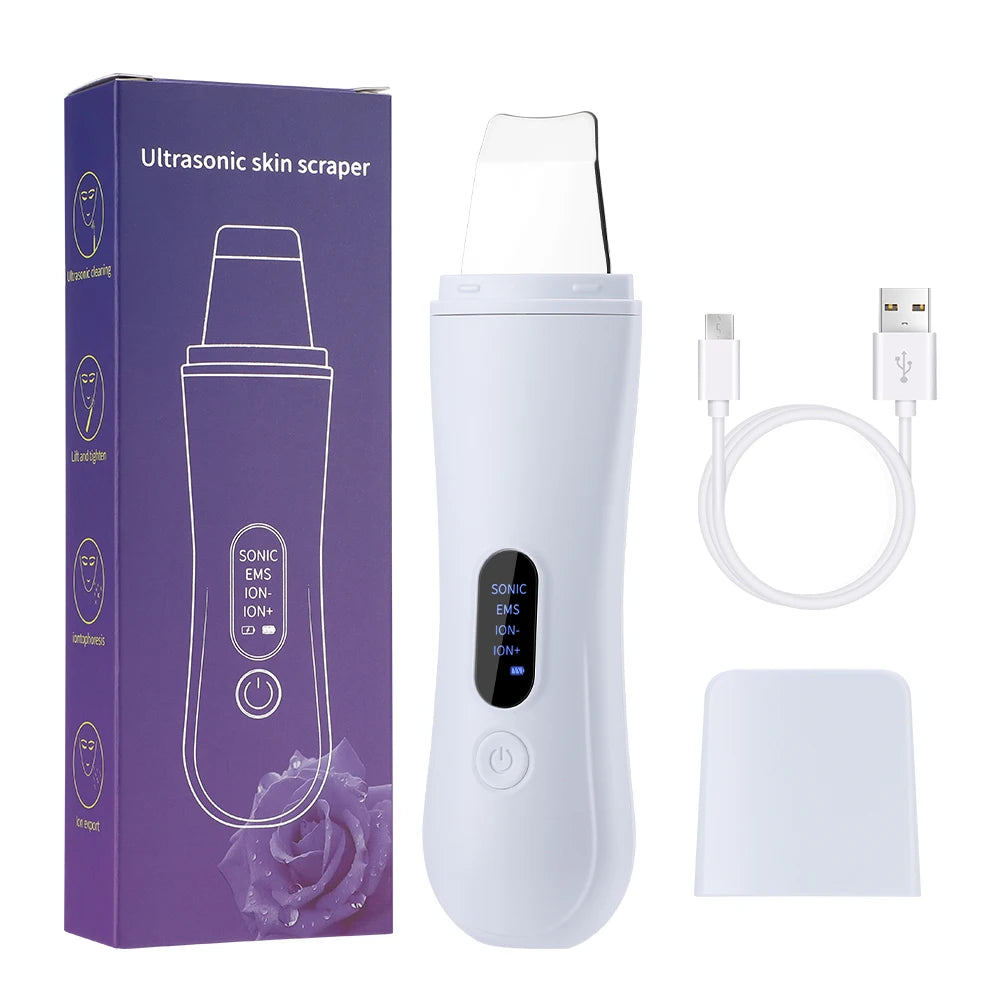 UltraCleanse™ Pro – Ultrasonic Skin Scrubber & Pore Cleaner