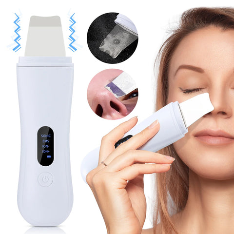UltraCleanse™ Pro – Ultrasonic Skin Scrubber & Pore Cleaner