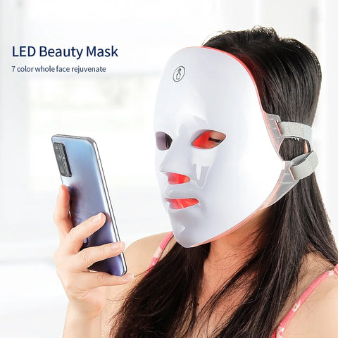 LumiLift™ 7-Color LED Facial & Neck Rejuvenation Mask
