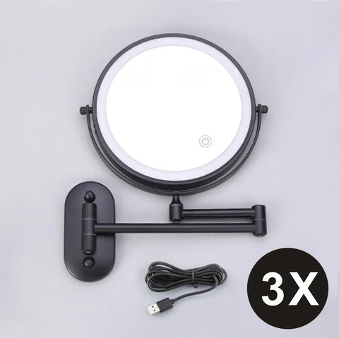CrystalMagnify™ Smart LED Makeup Mirror