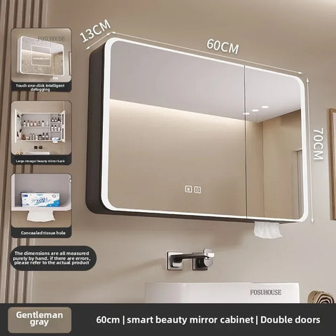 ArcLux™ Smart LED Bathroom Mirror Cabinet