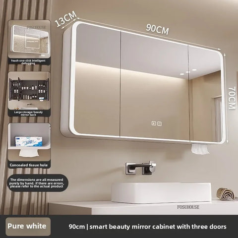 ArcLux™ Smart LED Bathroom Mirror Cabinet